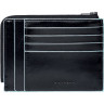 Чехол для карт PIQUADRO Blue Square PU1243B2R/N (чёрный)