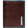 Чехол для карт PIQUADRO Blue Square PP1395B2/MO, коричневый