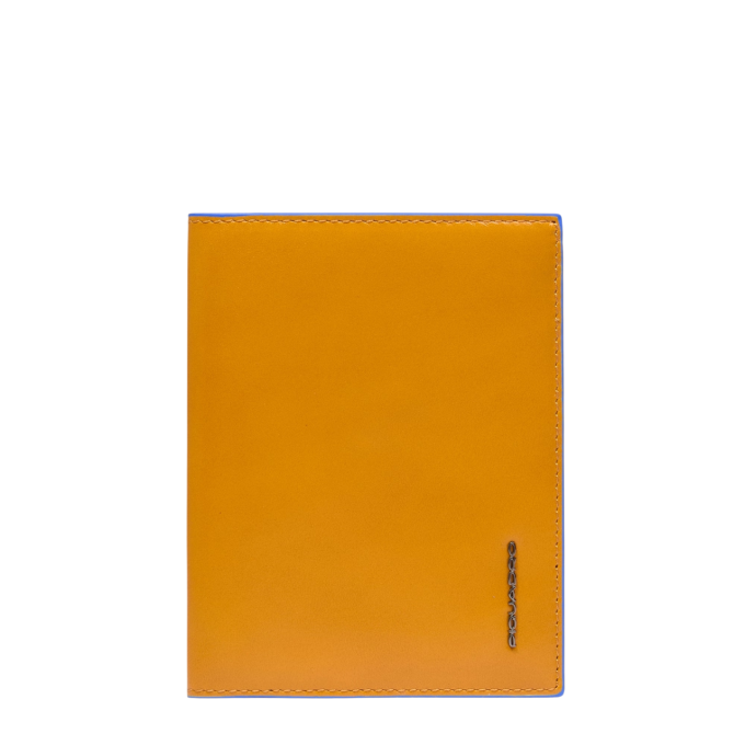 Обложка для паспорта PIQUADRO BLUE SQUARE PP1660B2/G желтый