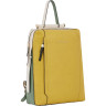 Рюкзак женский PIQUADRO CIRCLE CA4576W92/GIVE желтый шартрез кожа CA4576W92-GIVE