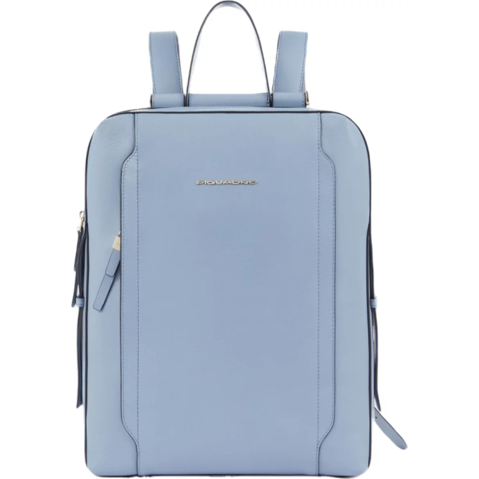 Рюкзак женский PIQUADRO CIRCLE CA4576W92/AZ3 голубой кожа