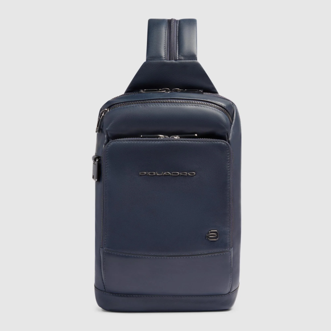 Рюкзак слинг мужской PIQUADRO PHILIP CA6790W136/BLU синий
