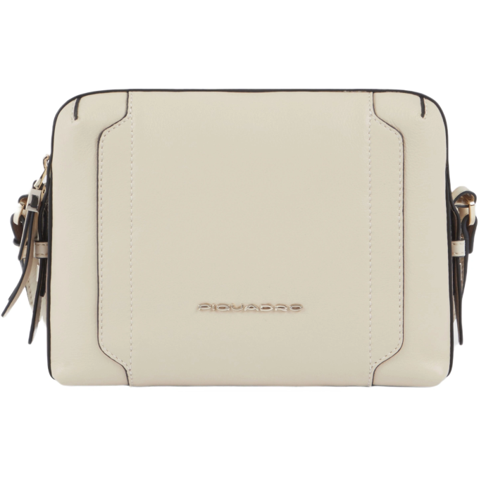 Сумка женская PIQUADRO CIRCLE BD4870W92/BECU бежевая/кофейная натуральная кожа